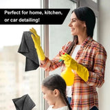 Magic Cleaning Cloth Reusable Microfibre Cloths Glass Cleaning Cloth Kitchen Cleaning Cloth